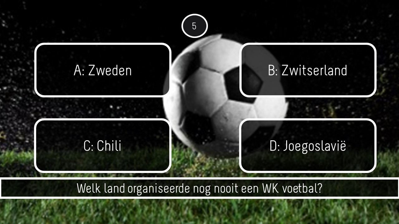 WK Quiz 2026 - Ronde 2, vraag 5